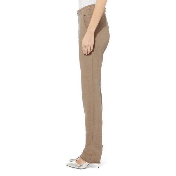 Cotton Citizen Women's Dark Tan Zip Trousers Pant High Waist ( XS ) - Picture 3 of 6